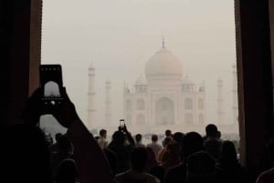 Delhi: Same Day Taj Mahal, Agra Fort & Baby Taj Tour By Car