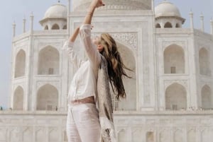 Delhi: Same Day Taj Mahal, Agra Fort & Baby Taj Tour By Car