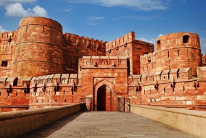 Depuis Delhi : Sunrise Agra Tour en voiture avec petit déjeuner