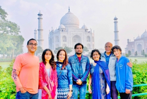 Vanuit Delhi: Zonsopgang Agra Tour per auto met ontbijt