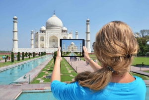 Depuis Delhi : Tour du Taj Mahal au lever du soleil, Agra et Fatehpur Sikri