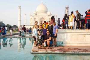 Depuis Delhi : Tour du Taj Mahal au lever du soleil, Agra et Fatehpur Sikri