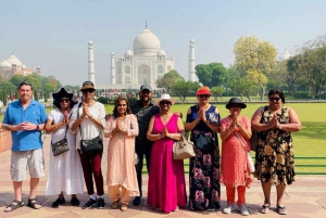 Från Delhi: Soluppgång Taj Mahal, Agra Fort & Baby Taj Tour