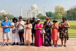 Från Delhi: Soluppgång Taj Mahal, Agra Fort & Baby Taj Tour