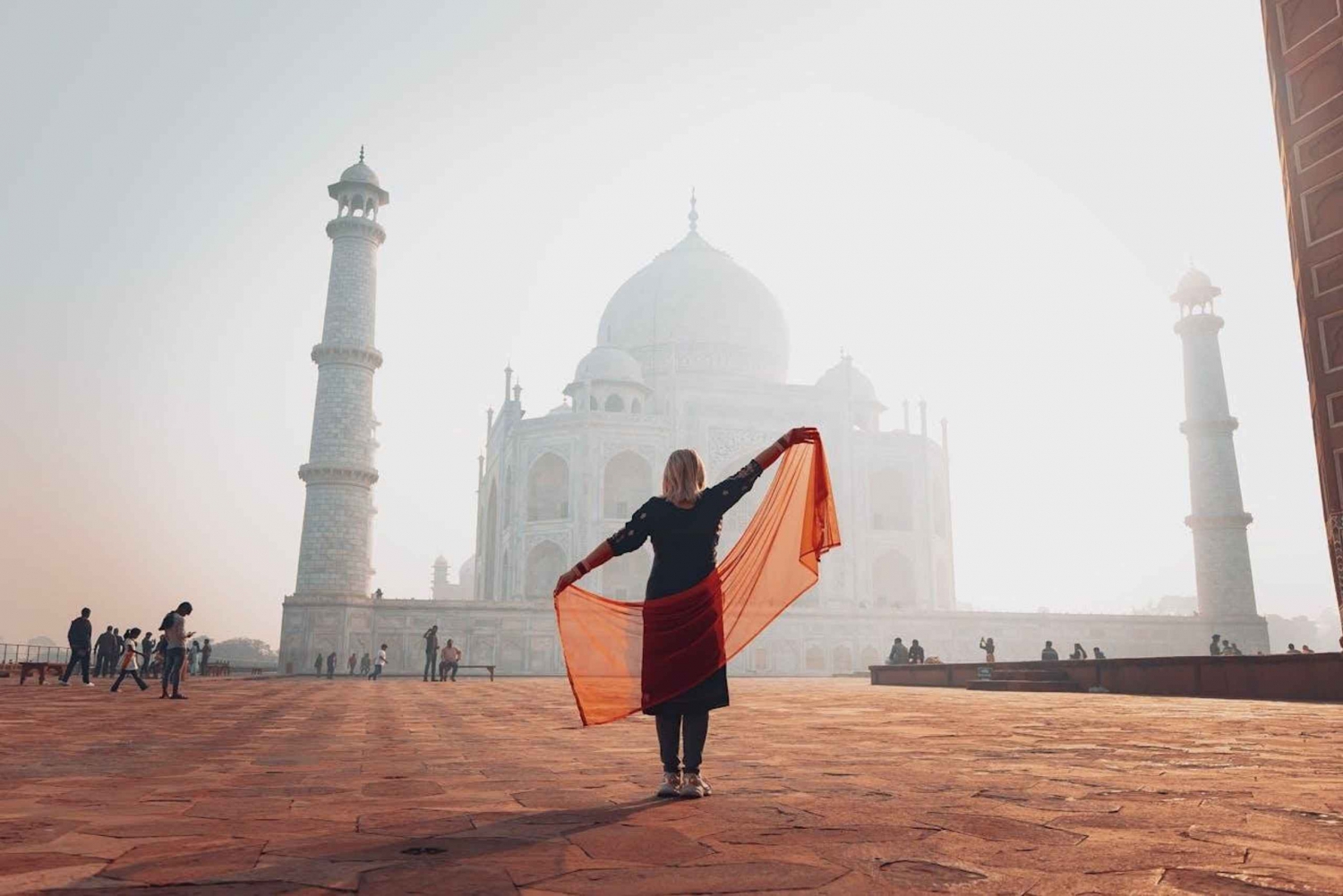 Vanuit Delhi: Zonsopkomsttour naar Agra 'Schatten' met auto