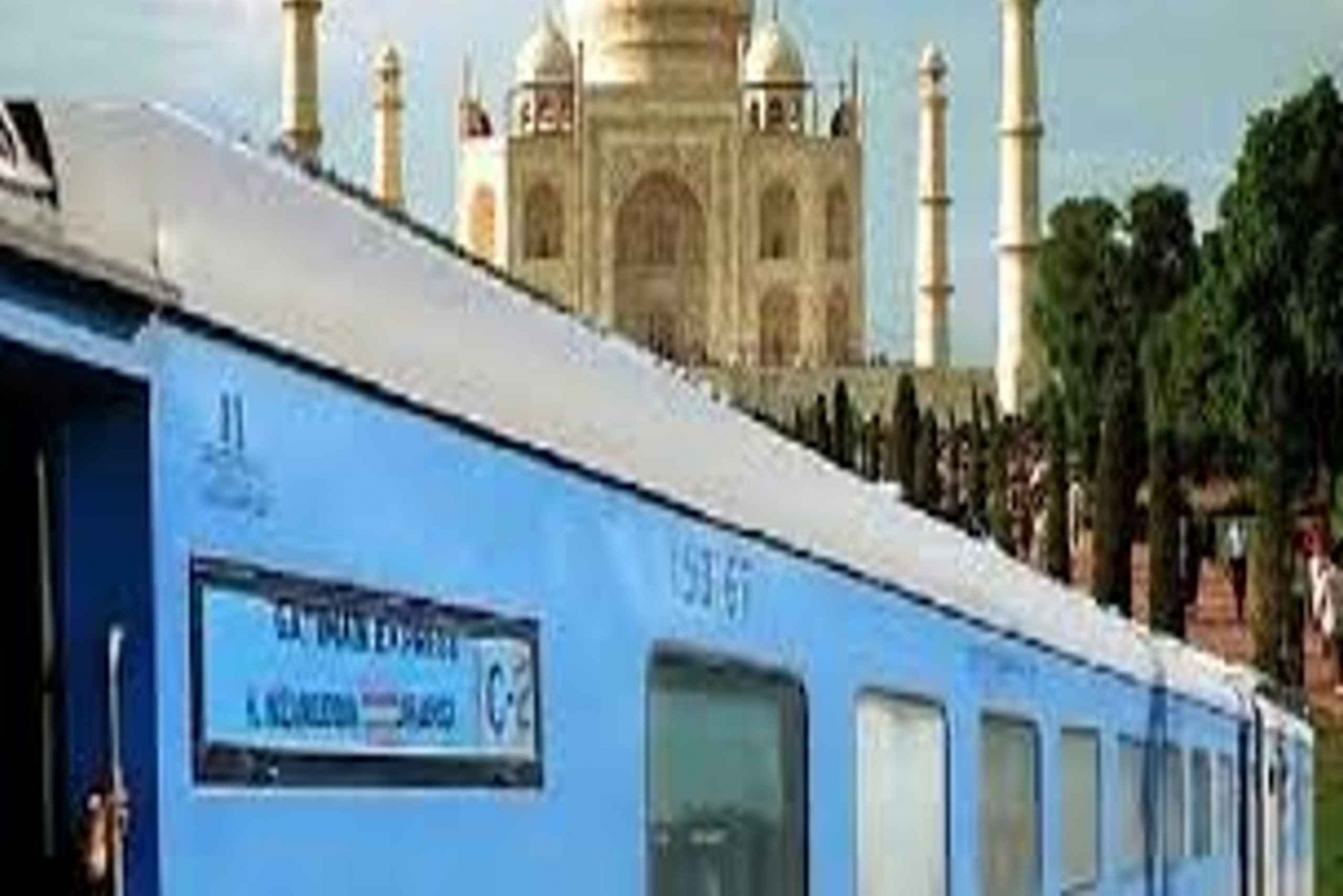 Fra Delhi: Taj Mahal og Agra byrundtur med Gatiman-toget