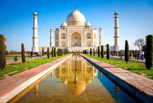 From Delhi: Taj Mahal & Agra City Tour By Gatiman Train