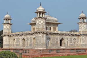 Ab Delhi: Taj Mahal Agra Tagestour mit Guide & Transfer