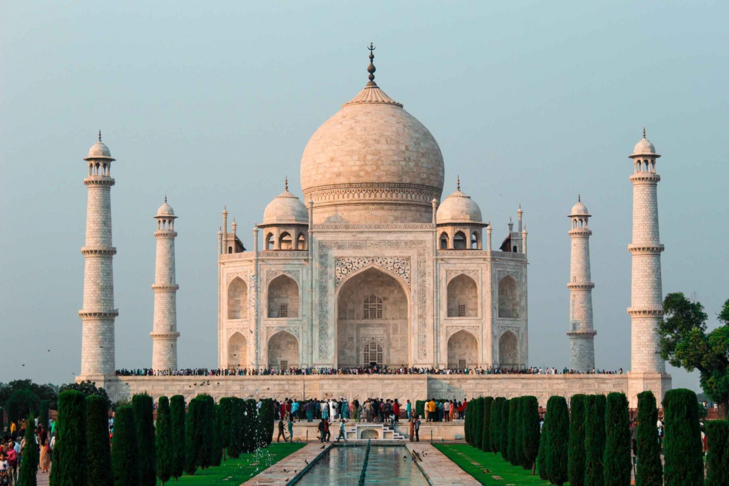 Vanuit Delhi: Taj Mahal Agra & Fatehpur Sikri met de sneltrein