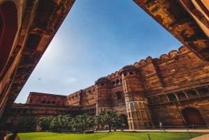 Vanuit Delhi: Taj Mahal Agra & Fatehpur Sikri met de sneltrein