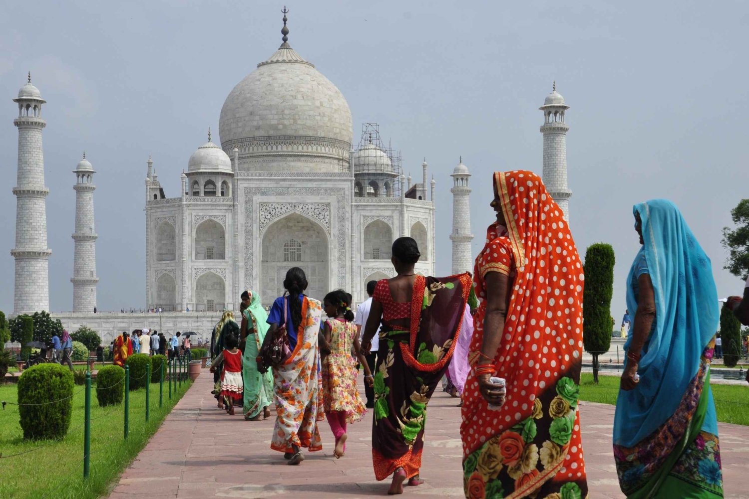 Z Delhi: Taj Mahal, Fort Agra i Baby Taj — całodniowa wycieczka z przewodnikiem