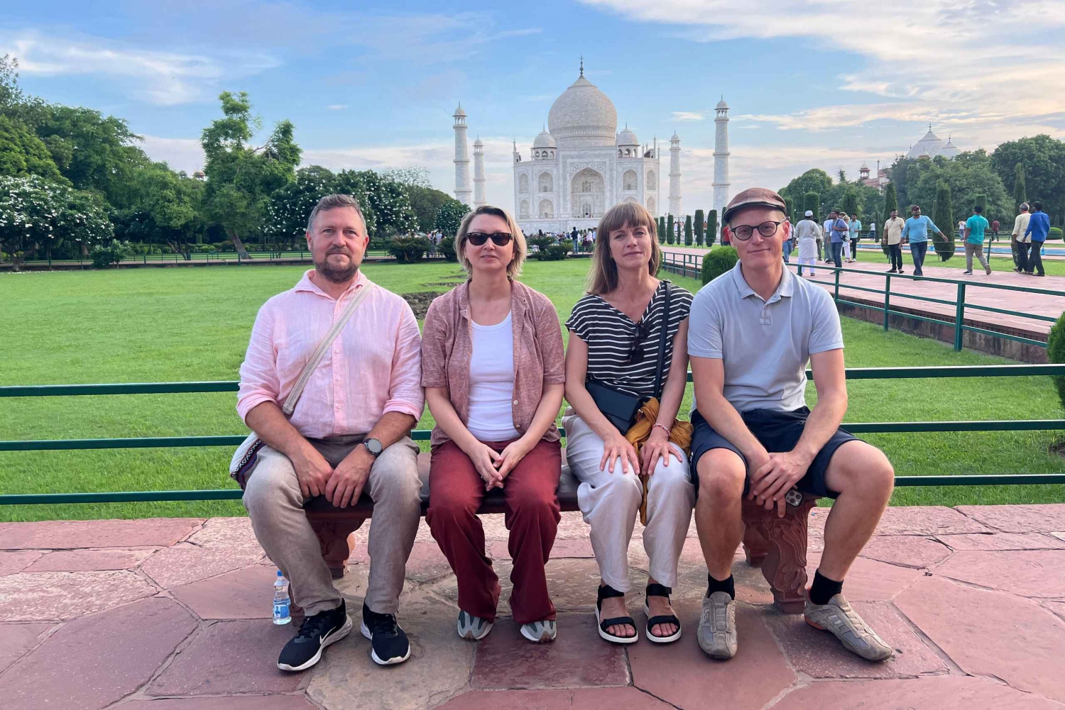 Au départ de Delhi : excursion d'une journée au Taj Mahal et au fort d'Agra en train express