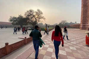 De Délhi: Excursão de um dia ao Taj Mahal e ao Forte de Agra com traslados