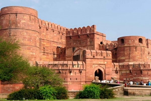 From Delhi: Taj Mahal, Agra Fort & Fatehpur Sikri Day Trip