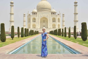 From Delhi: Taj Mahal, Agra Fort & Fatehpur Sikri Day Trip