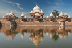 Delhi to Agra: Taj Mahal, Vrindavan & Mathura Tour by Car