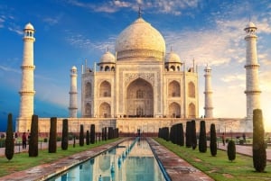 Z Delhi: Prywatna wycieczka do Taj Mahal i Agry z 5-gwiazdkowym lunchem