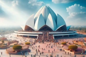 Fra Delhi: Privat dagstur til Taj Mahal og Agra med transport