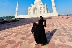 Fra Delhi: Privat dagstur til Taj Mahal og Agra med transport