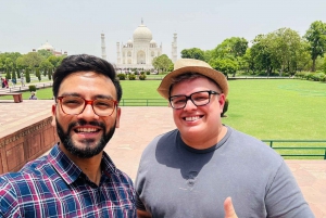 Desde Delhi: excursión privada de un día al Taj Mahal y Agra con servicio de recogida