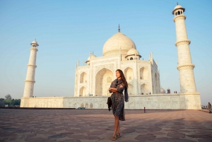 From Delhi: Taj Mahal & Agra Private Day Trip with Transfers