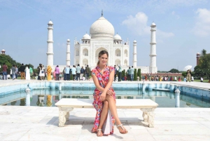 Fra Delhi: Taj Mahal & Agra Privat dagsudflugt med transfer