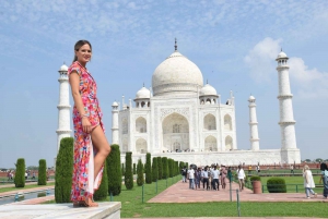 Fra Delhi: Taj Mahal & Agra Privat dagsudflugt med transfer