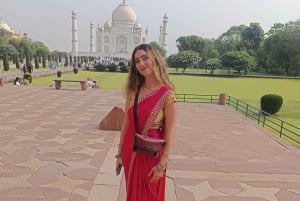 Da Delhi: escursione privata di un giorno al Taj Mahal e ad Agra con trasferimenti