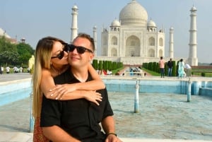 Da Delhi: escursione privata di un giorno al Taj Mahal e ad Agra con trasferimenti