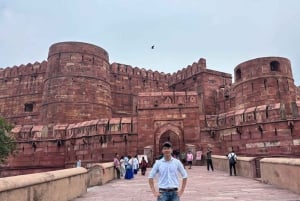 Da Delhi: escursione privata di un giorno al Taj Mahal e ad Agra con trasferimenti