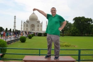 Da Delhi: escursione privata di un giorno al Taj Mahal e ad Agra con trasferimenti