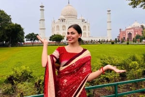 Z Delhi: Taj Mahal i Agra - prywatna wycieczka z 5* lunchem