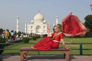 Z Delhi: Taj Mahal i Agra - prywatna wycieczka z 5* lunchem