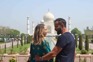 Fra Delhi: Taj Mahal og Agra-tur med ekspresstoget Gatimaan