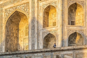 Fra Delhi: Taj Mahal og Agra-tur med Gatimaan-ekspresstog