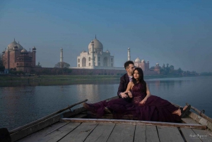 Da Delhi: Taj Mahal Agra con tour della conservazione degli elefanti