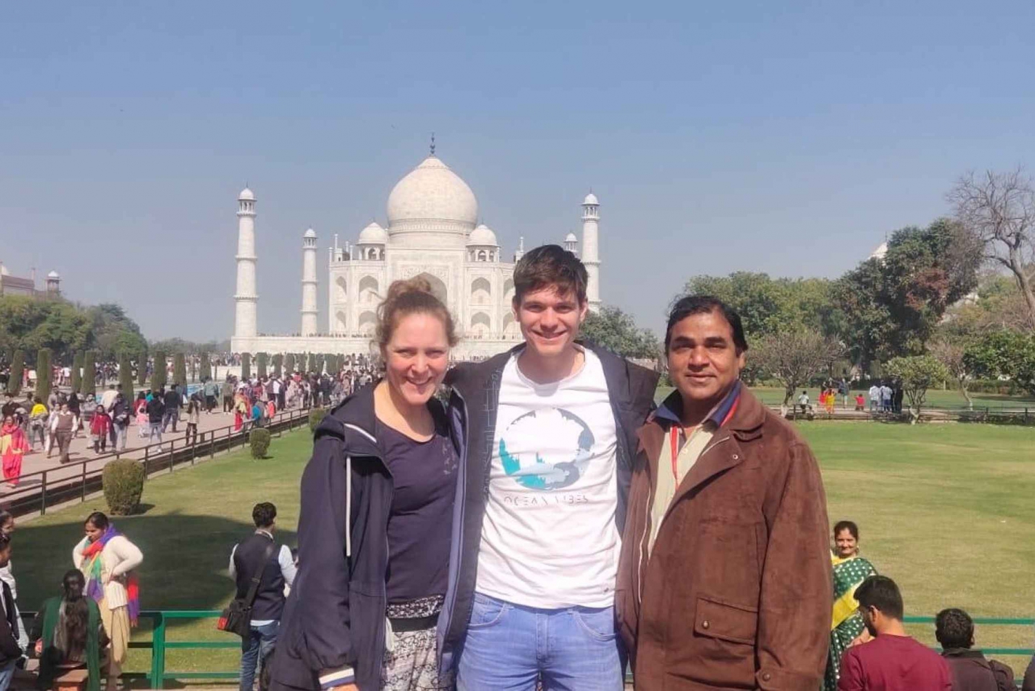 Z Delhi: całodniowa wycieczka samochodem do Taj Mahal i Agry