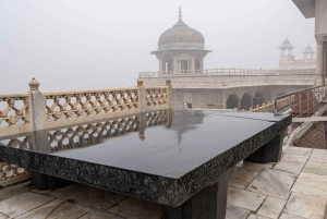 Vanuit Delhi: Taj Mahal en Agra Fort dagtocht met de auto