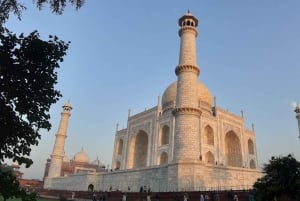 Från Delhi: Taj Mahal och Agra Fort Private Sunrise Tour