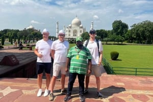 Från Delhi: Taj Mahal och Agra Fort Private Sunrise Tour