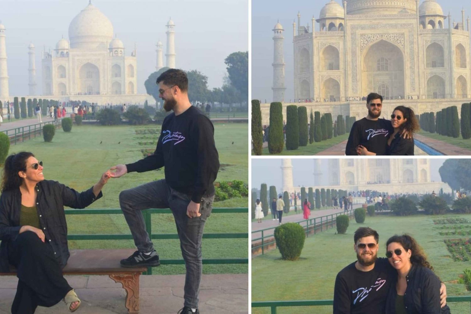 Fra Delhi: Taj & Agra Fort samme dag med mulighed for solopgang
