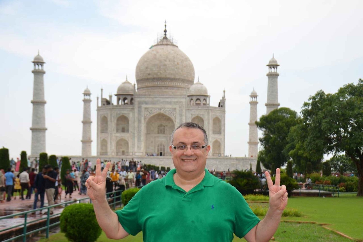 Depuis Delhi : visite d'une journée au Taj Mahal, au Baby Taj et au fort d'Agra