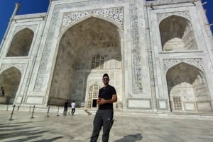 Z Delhi: Tadź Mahal, Baby Taj i Fort w Agrze – wycieczka 1-dniowa