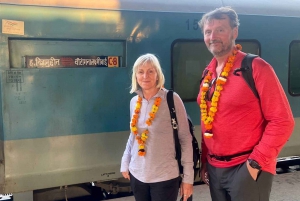 Desde Delhi: Excursión de un día al Taj Mahal en tren rápido con traslados