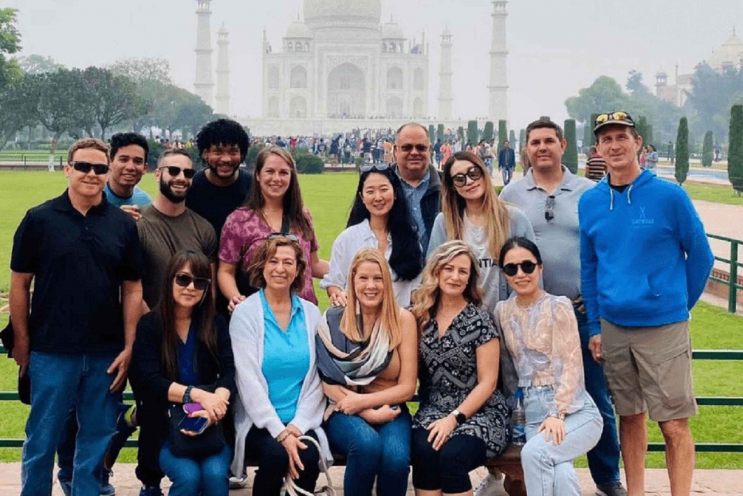 De Délhi: excursão em grupo compartilhada ao Taj Mahal