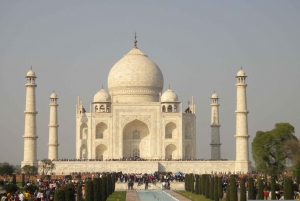 De Délhi: excursão em grupo compartilhada ao Taj Mahal