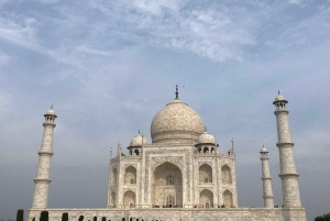 Fra Delhi: Solopgang Taj Mahal & Agra dagstur i privat bil