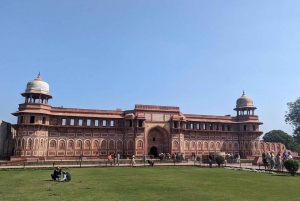 Från Delhi: Taj Mahal Sunrise Tour med frukost eller dryck