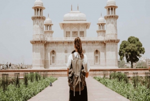 Au départ de Delhi : excursion privée d'une journée au lever du soleil sur le Taj Mahal et à Agra