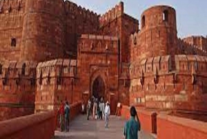 Au départ de Delhi : excursion privée d'une journée au lever du soleil sur le Taj Mahal et à Agra